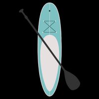 Vintage Summer Stand Up Paddle Board Sup Cute Gift Bucket Hat