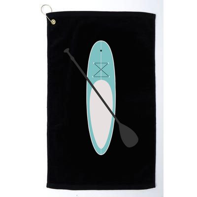 Vintage Summer Stand Up Paddle Board Sup Cute Gift Golf Towel