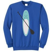 Vintage Summer Stand Up Paddle Board Sup Cute Gift Sweatshirt