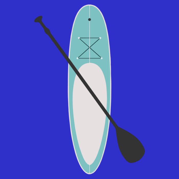 Vintage Summer Stand Up Paddle Board Sup Cute Gift Button