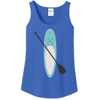 Vintage Summer Stand Up Paddle Board Sup Cute Gift Ladies Essential Tank