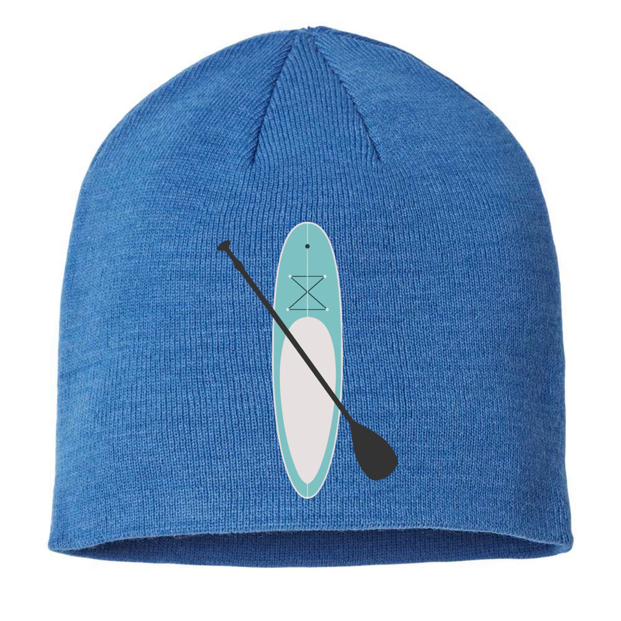 Vintage Summer Stand Up Paddle Board Sup Cute Gift Sustainable Beanie