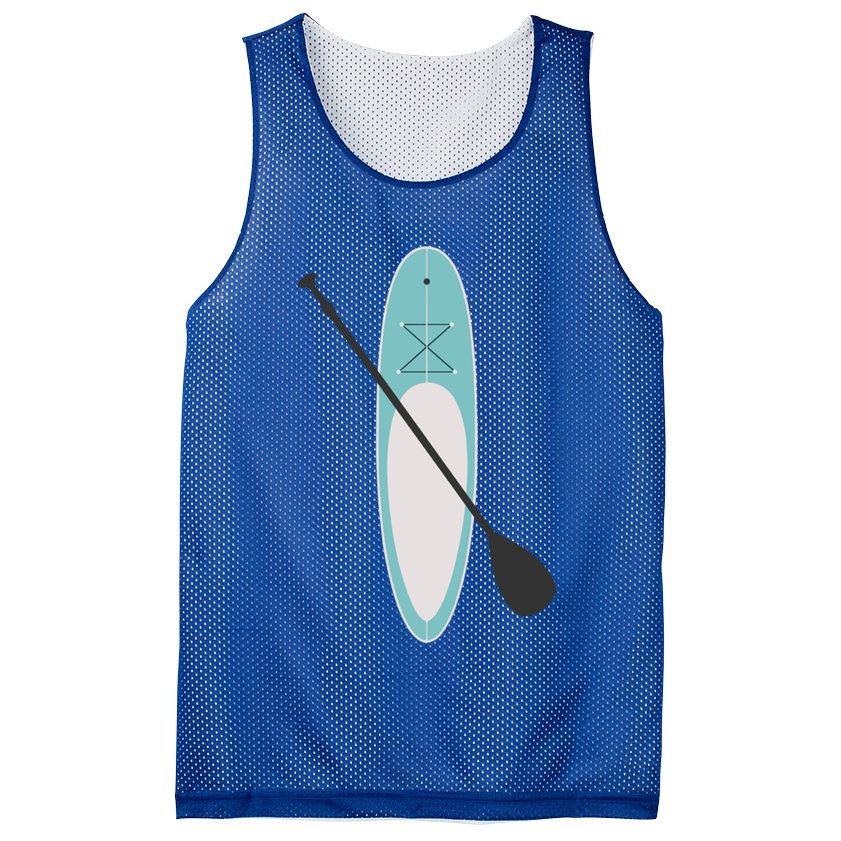 Vintage Summer Stand Up Paddle Board Sup Cute Gift Mesh Reversible Basketball Jersey Tank