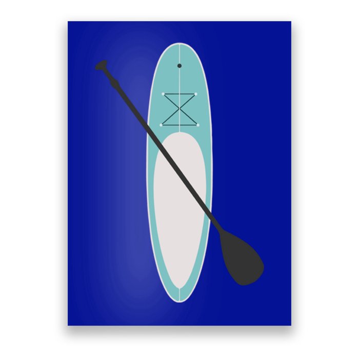 Vintage Summer Stand Up Paddle Board Sup Cute Gift Poster