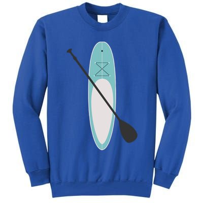 Vintage Summer Stand Up Paddle Board Sup Cute Gift Tall Sweatshirt