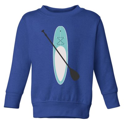 Vintage Summer Stand Up Paddle Board Sup Cute Gift Toddler Sweatshirt