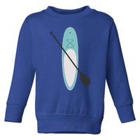 Vintage Summer Stand Up Paddle Board Sup Cute Gift Toddler Sweatshirt