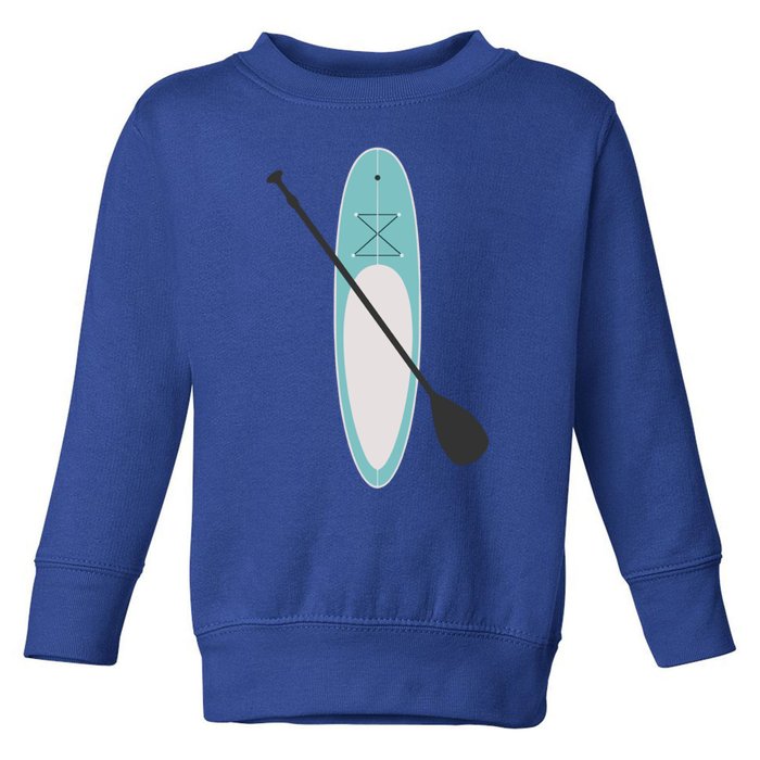 Vintage Summer Stand Up Paddle Board Sup Cute Gift Toddler Sweatshirt