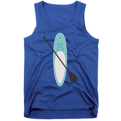 Vintage Summer Stand Up Paddle Board Sup Cute Gift Tank Top