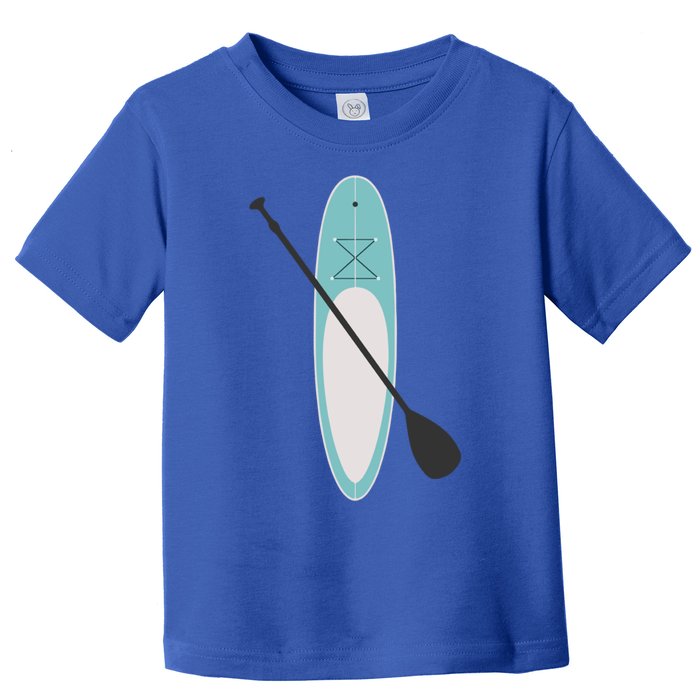 Vintage Summer Stand Up Paddle Board Sup Cute Gift Toddler T-Shirt