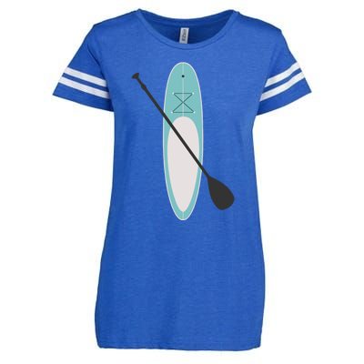 Vintage Summer Stand Up Paddle Board Sup Cute Gift Enza Ladies Jersey Football T-Shirt