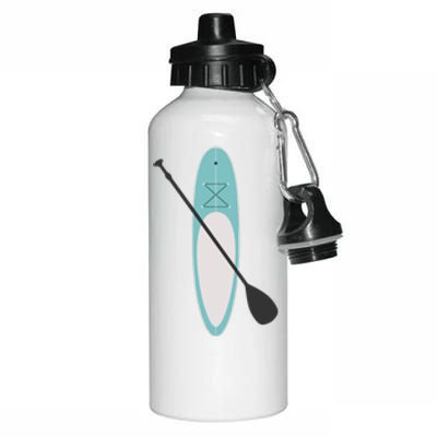 Vintage Summer Stand Up Paddle Board Sup Cute Gift Aluminum Water Bottle