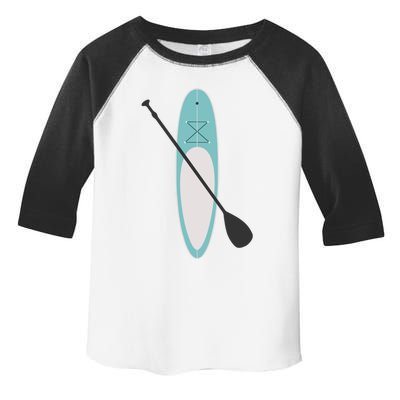 Vintage Summer Stand Up Paddle Board Sup Cute Gift Toddler Fine Jersey T-Shirt