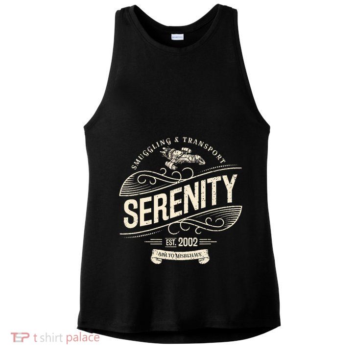 Vintage Serenity Smuggling And Transport Firefly Ladies PosiCharge Tri-Blend Wicking Tank