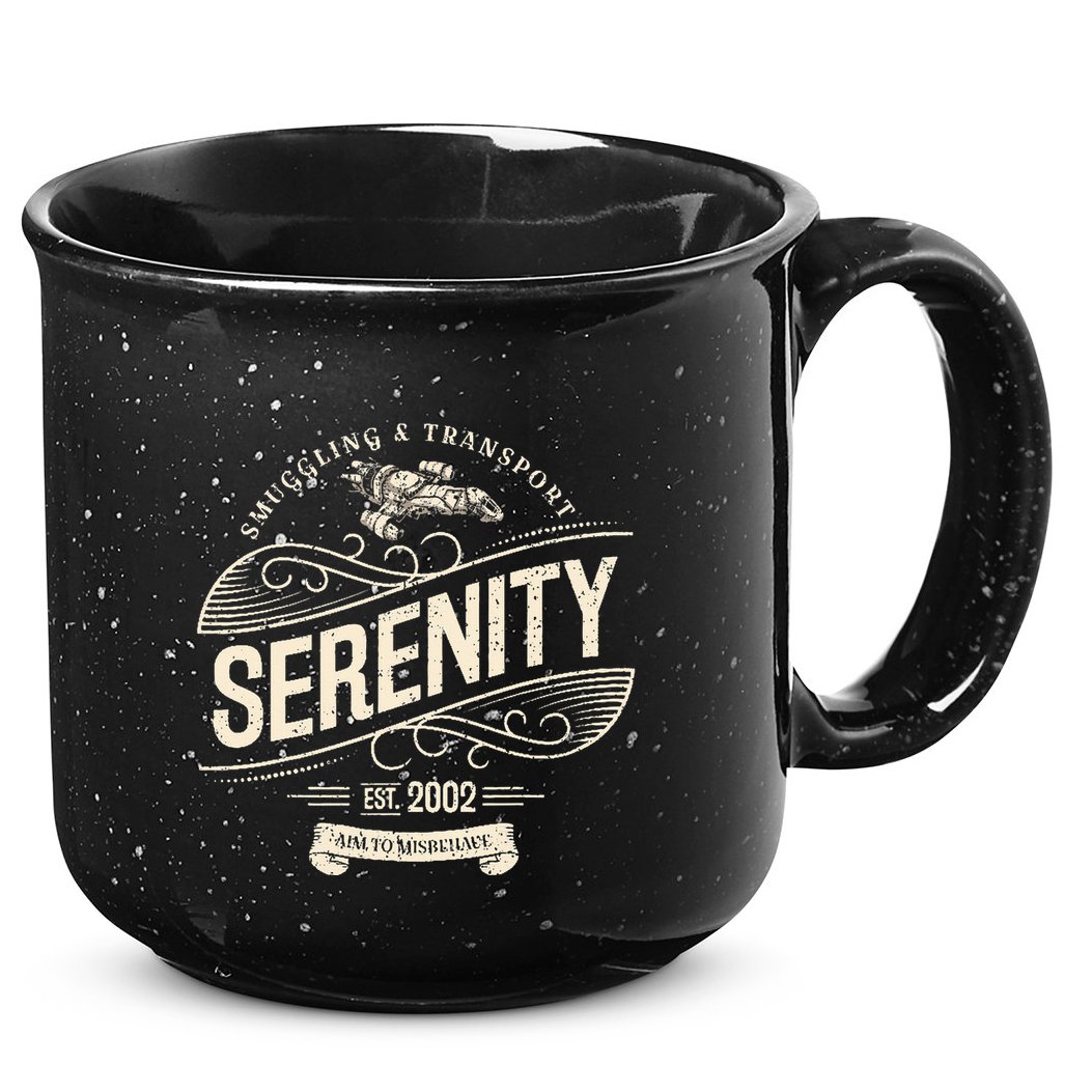 Vintage Serenity Smuggling And Transport Firefly 15oz Campfire Ceramic Mug
