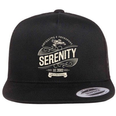 Vintage Serenity Smuggling And Transport Firefly Flatbill Hat