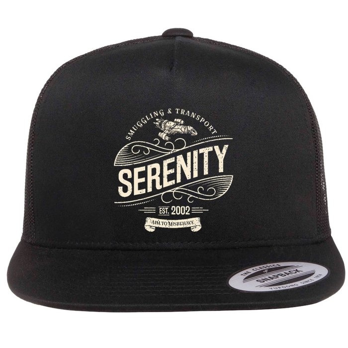 Vintage Serenity Smuggling And Transport Firefly Flatbill Hat