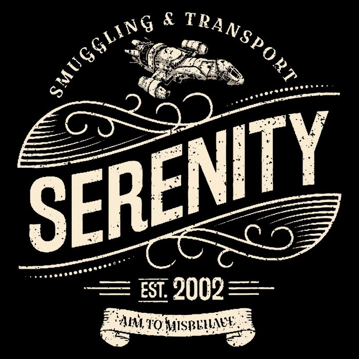 Vintage Serenity Smuggling And Transport Firefly Flatbill Hat