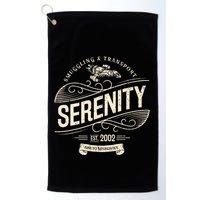 Vintage Serenity Smuggling And Transport Firefly Golf Towel