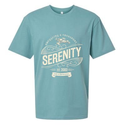 Vintage Serenity Smuggling And Transport Firefly Sueded Cloud Jersey T-Shirt