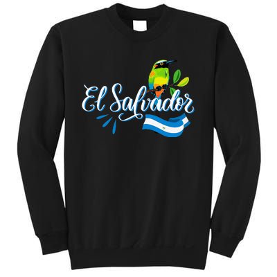 Vos Solo Sos Paja Salvadoran Slang El Salvador Flag Torogoz Sweatshirt