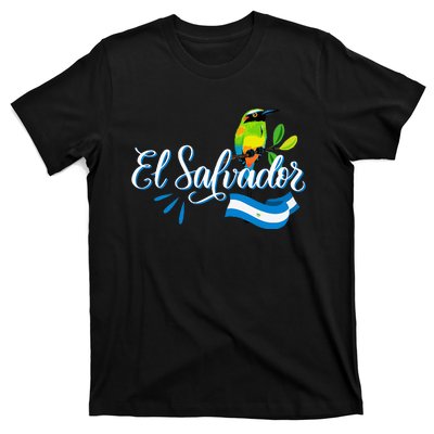 Vos Solo Sos Paja Salvadoran Slang El Salvador Flag Torogoz T-Shirt