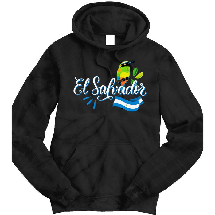 Vos Solo Sos Paja Salvadoran Slang El Salvador Flag Torogoz Tie Dye Hoodie