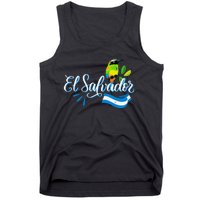 Vos Solo Sos Paja Salvadoran Slang El Salvador Flag Torogoz Tank Top