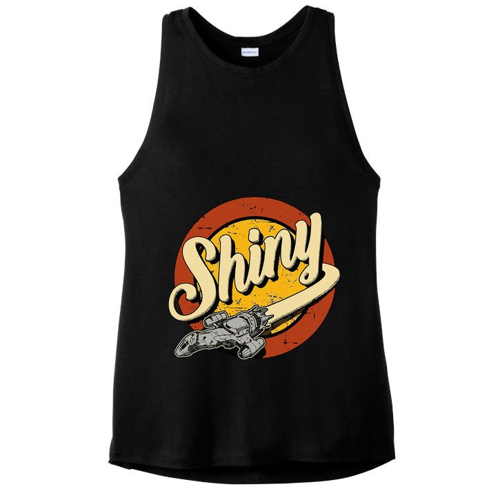 Vintage Shiny Since 2002 Firefly Serenity Ladies PosiCharge Tri-Blend Wicking Tank