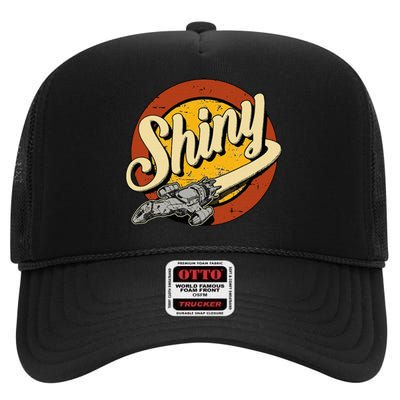 Vintage Shiny Since 2002 Firefly Serenity High Crown Mesh Back Trucker Hat