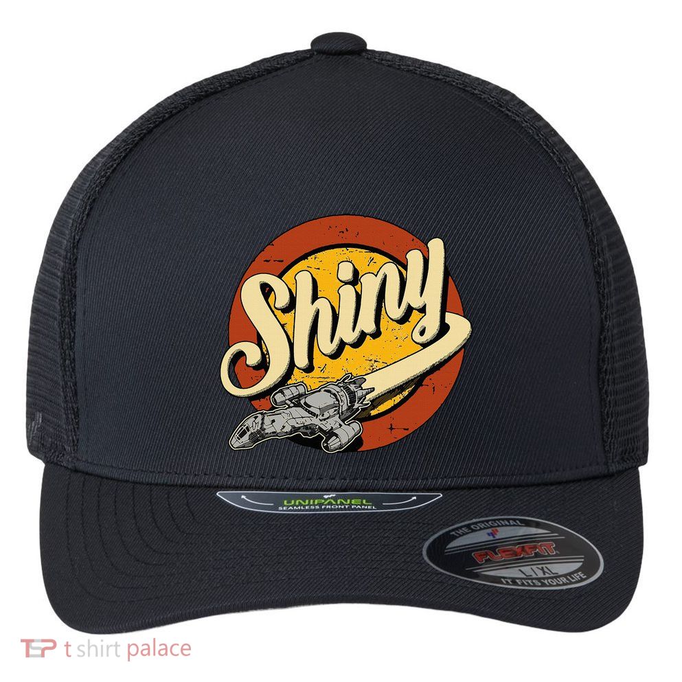 Vintage Shiny Since 2002 Firefly Serenity Flexfit Unipanel Trucker Cap