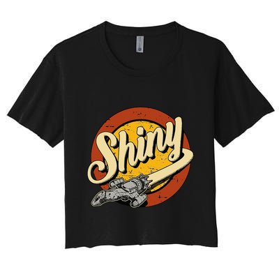 Vintage Shiny Since 2002 Firefly Serenity Crop Top
