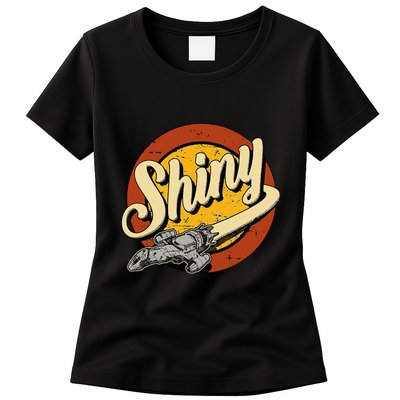 Vintage Shiny Since 2002 Firefly Serenity Womens T-Shirt