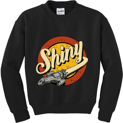 Vintage Shiny Since 2002 Firefly Serenity Kids Sweatshirt