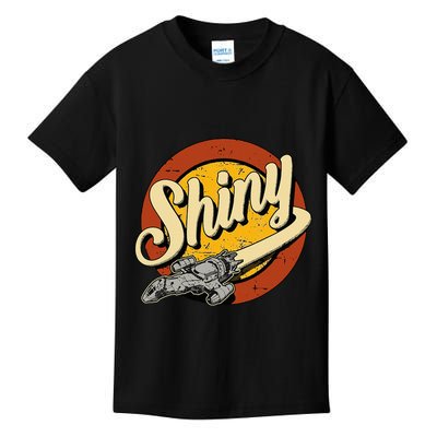 Vintage Shiny Since 2002 Firefly Serenity Kids T-Shirt