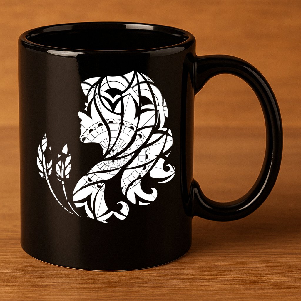 Virgo Symbol Star Sign Horoscope Zodiac Virgo Funny Gift 11oz C Handle Ceramic Mug