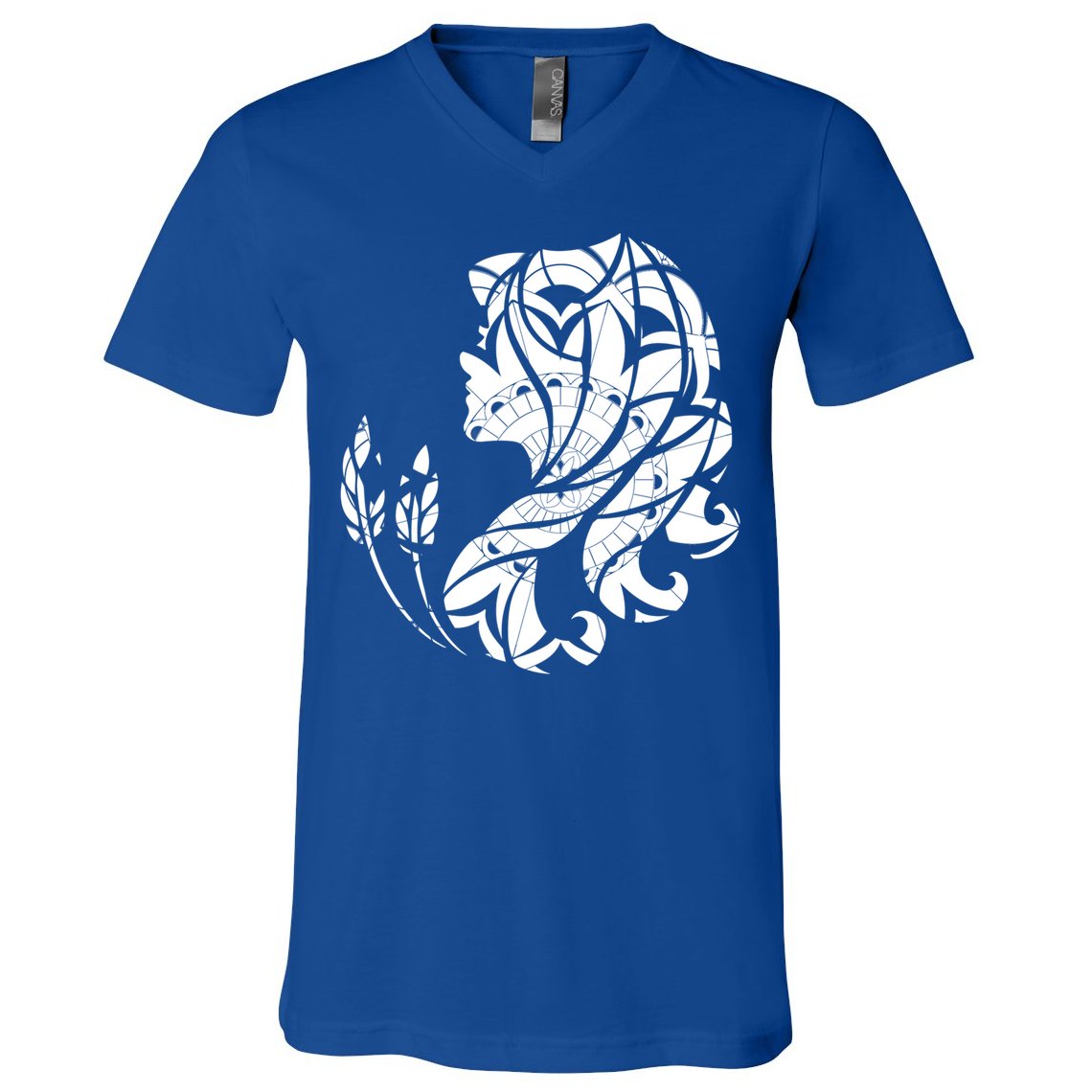 Virgo Symbol Star Sign Horoscope Zodiac Virgo Funny Gift V-Neck T-Shirt