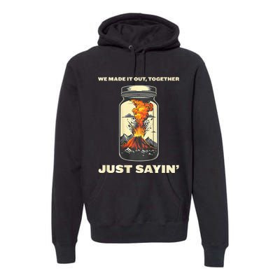 Volcano Survivor Society Premium Hoodie