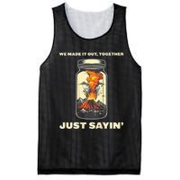 Volcano Survivor Society Mesh Reversible Basketball Jersey Tank