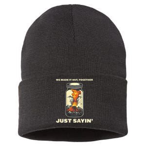 Volcano Survivor Society Sustainable Knit Beanie