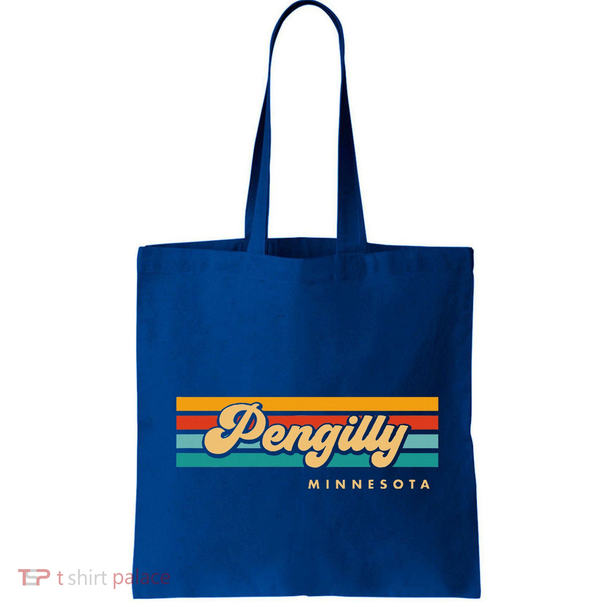 Vintage Sunset Stripes Pengilly Minnesota Bag
