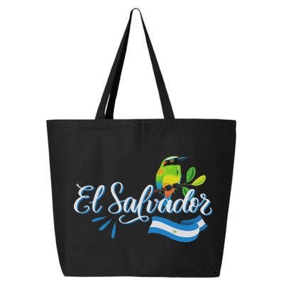 Vos Solo Sos Paja Salvadoran Slang El Salvador Flag Torogoz 25L Jumbo Tote