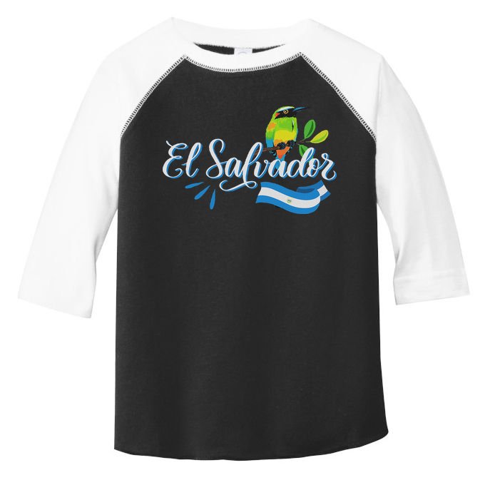 Vos Solo Sos Paja Salvadoran Slang El Salvador Flag Torogoz Toddler Fine Jersey T-Shirt