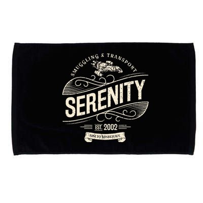 Vintage Serenity Smuggling And Transport Firefly Microfiber Hand Towel