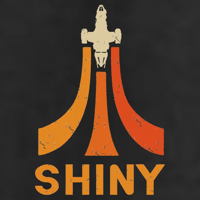 Vintage Shiny Since 2002 Firefly Serenity Golf Towel