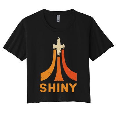 Vintage Shiny Since 2002 Firefly Serenity Crop Top