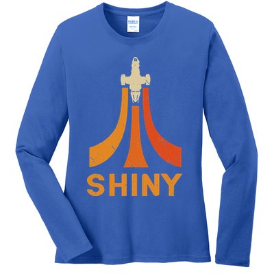Vintage Shiny Since 2002 Firefly Serenity Ladies Long Sleeve Shirt
