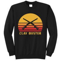 Vintage Skeet Shooting Clay Buster Shotgun Sport Sweatshirt