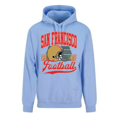 Vintage Style San Francisco Football Unisex Surf Hoodie