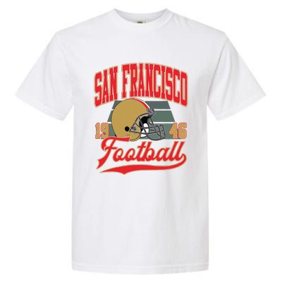 Vintage Style San Francisco Football Garment-Dyed Heavyweight T-Shirt